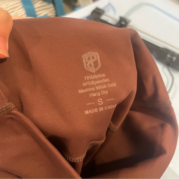 Born Primitive rusty brown SYNERGY LEGGING women’s size small high rise - Picture 8 of 8